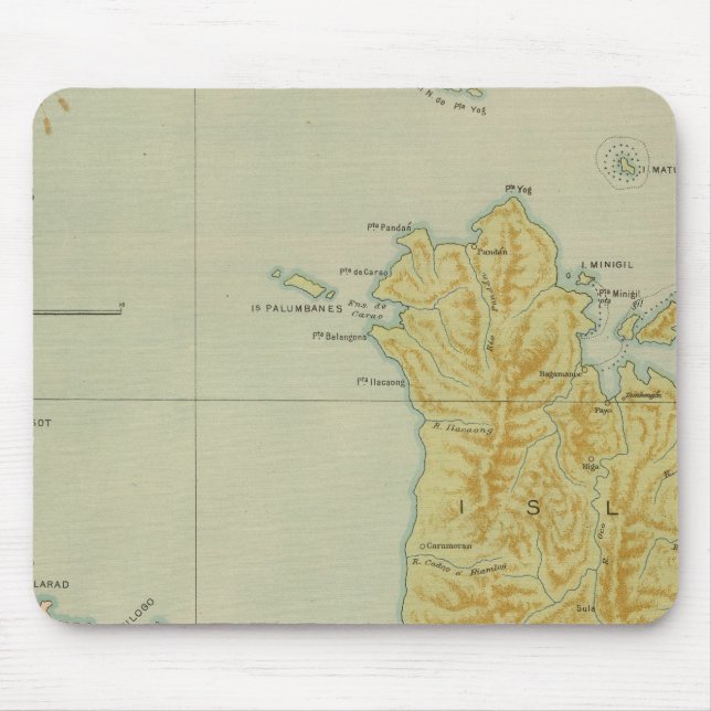 No 14 Catanduanes Mouse Mat (Front)