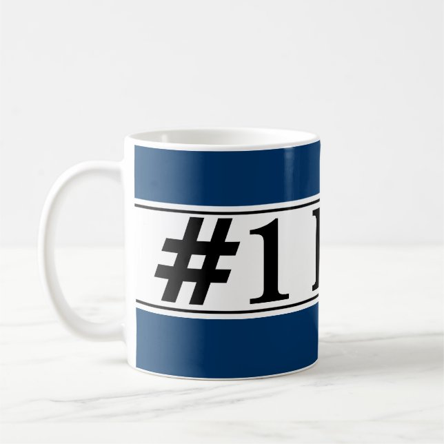 No 1 Dad Mug (Left)