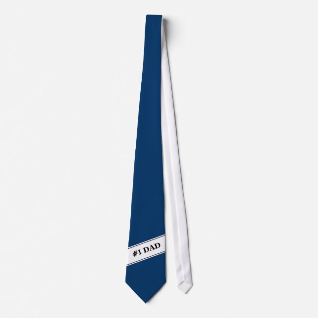 No 1 Dad Neck Tie (Front)