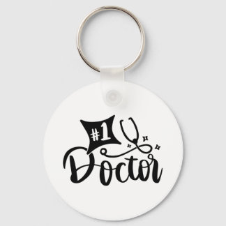 No 1 Doctor  Key Ring