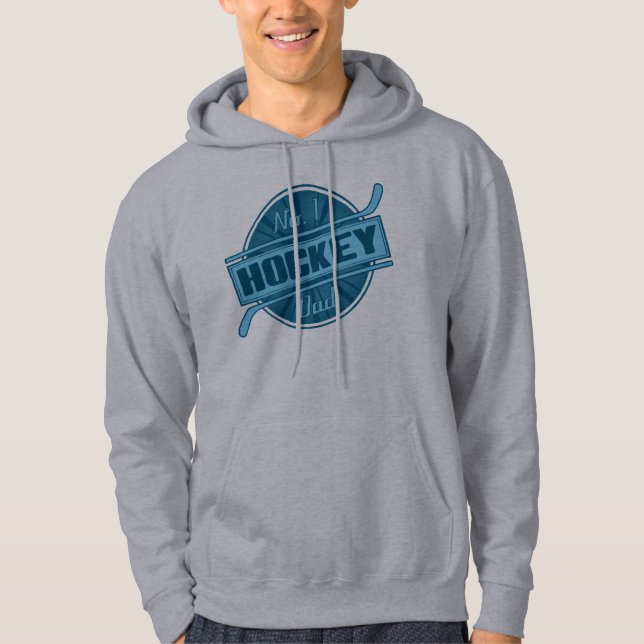 No. 1 Hockey Dad Hoodie (Front)