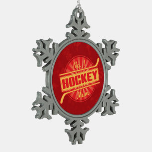 No. 1 Hockey  Mum Christmas Tree Decoration