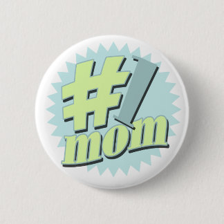 No. 1 Mum Mother's Day 6 Cm Round Badge