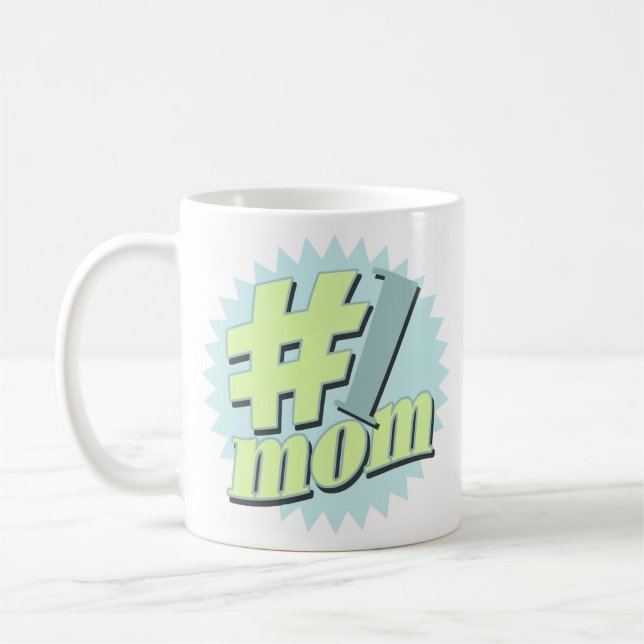 No. 1 Mum Mother's Day Mug (Left)