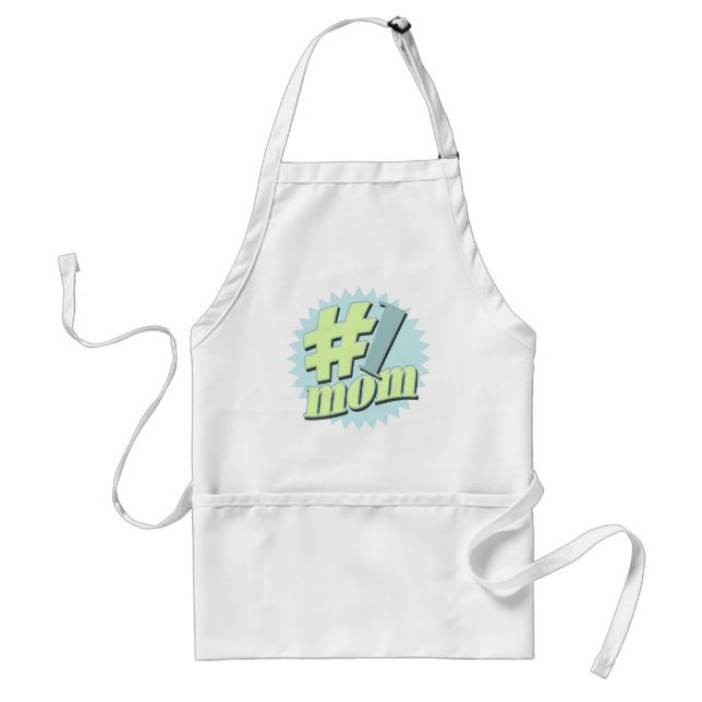 No. 1 Mum Mother's Day Standard Apron (Front)