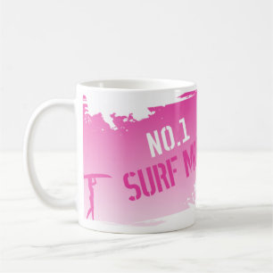 No.1 Surf Mum Coffee Mug