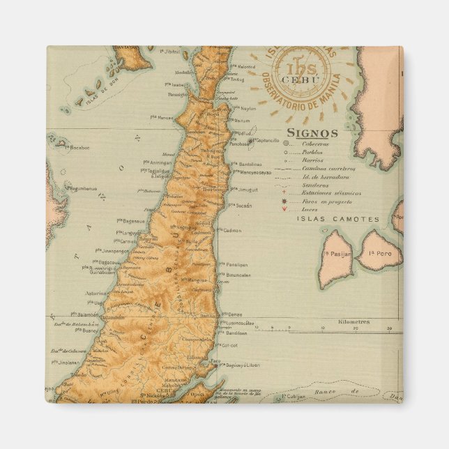 No 22 Cebu Magnet (Front)