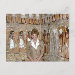 No.230 Princess Diana Egypt 1992 Postcard