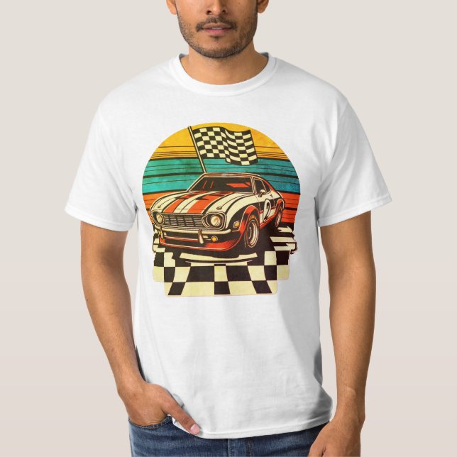 No 2 Race Car T-Shirt (Front)