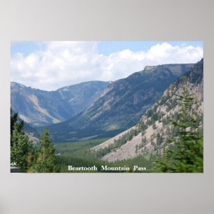 No 33 - DSC, H-27 - Beartooth Mountain Pass,Alpine Poster