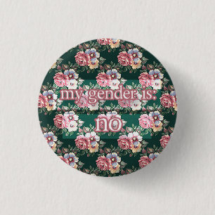 no 3 cm round badge
