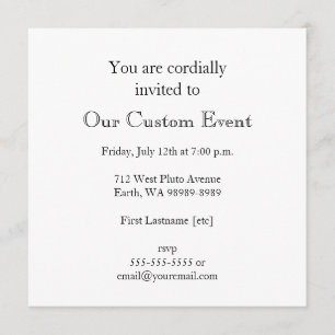 No. 3 invitation