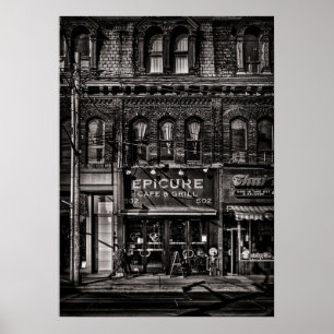 No 502 Queen St W 1 Poster