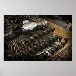 NO. 5 BLICKENSDERFER TYPEWRITER POSTER