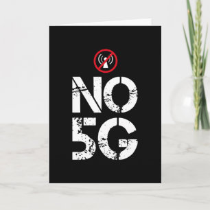 No 5G - Anti 5G Radiation Gift Card