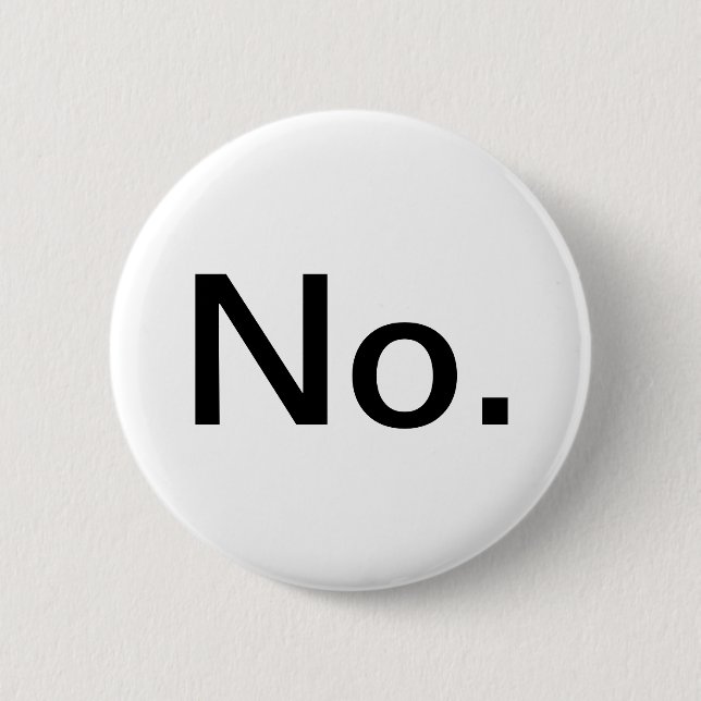 No. 6 Cm Round Badge (Front)