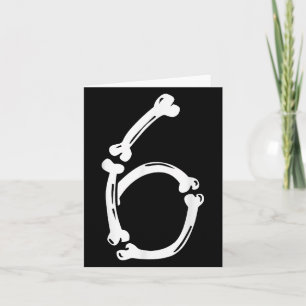 No 6 Couple Costume Duo 67 Six Seven Meme Funny 6  Card