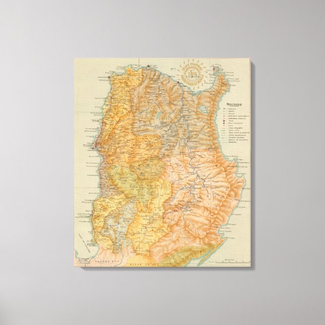 No 7 Luzon Canvas Print (Front)