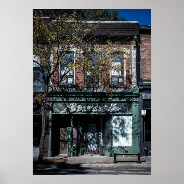 No 808 Queen St E 4 Colour Version Poster (Front)