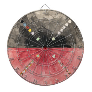 No. A (Atom Series)   Hilma af Klint   Dartboard