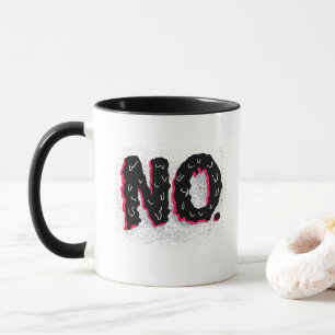 No: A Handwritten Negative Statement Mug