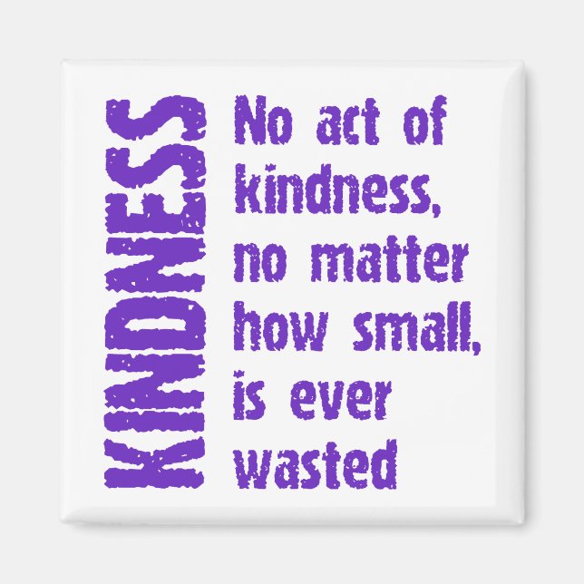NO ACT OF KINDNESS MAGNET (Front)