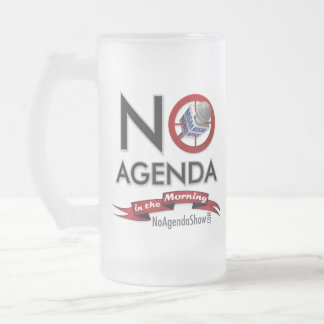 No Agenda Party Mug