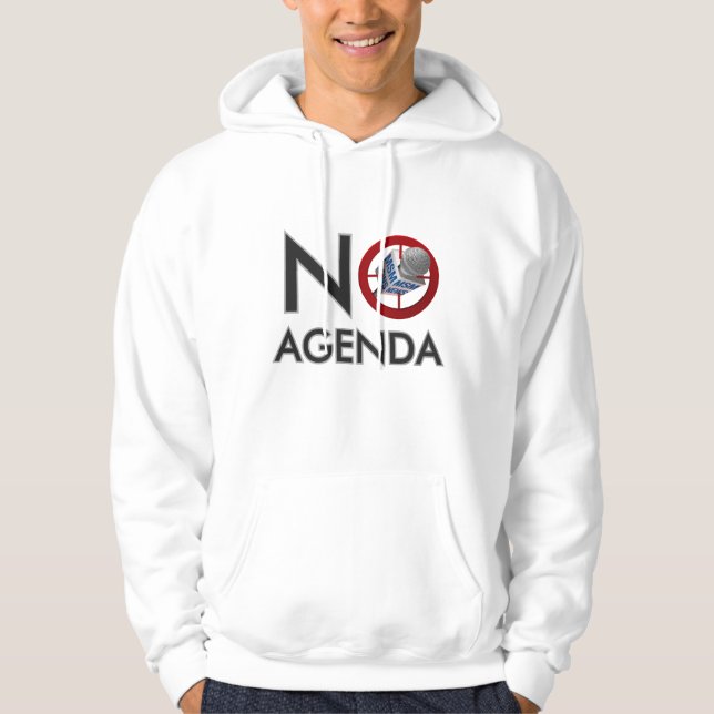 No Agenda Show Hoodie (Front)