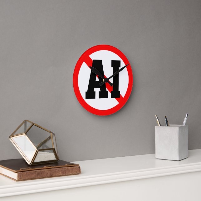 No AI Round Clock (Office)