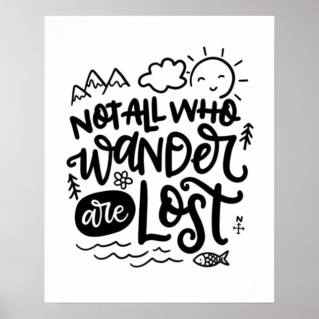 No All Who Wander Are Lost, Poster (Front)