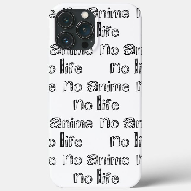 no anime no life Case-Mate iPhone case (Back)