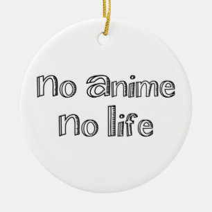 no anime no life ceramic tree decoration