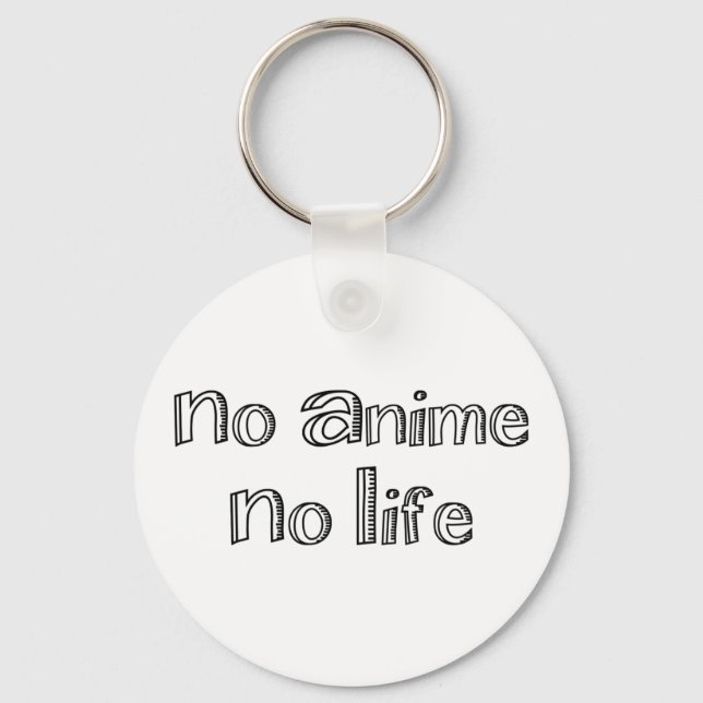 no anime no life key ring (Front)