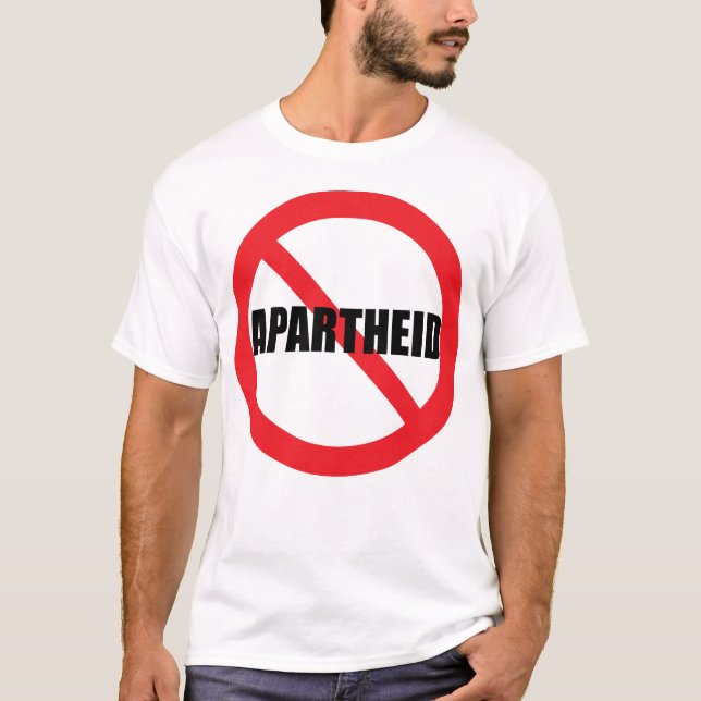 "NO APARTHEID" T-Shirt (Front)