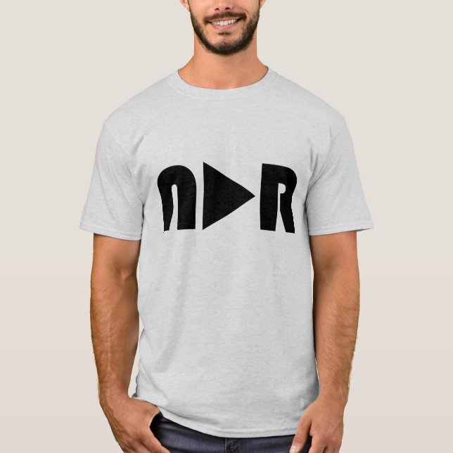 No Apparent Reason - NAR "Play Button" Tee (Front)