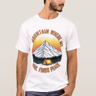 No Bad Trails Hiking Funny Quote T-Shirt