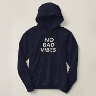 No Bad Vibes T-Shirt – Positive Energy Graphic Tee