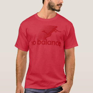 No Balance Parody Shirt Red Logo