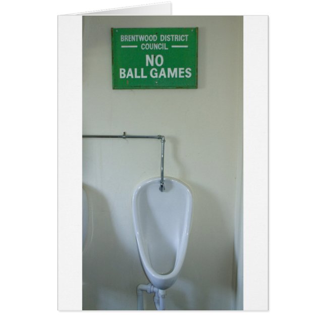 No Ball Games (Front)