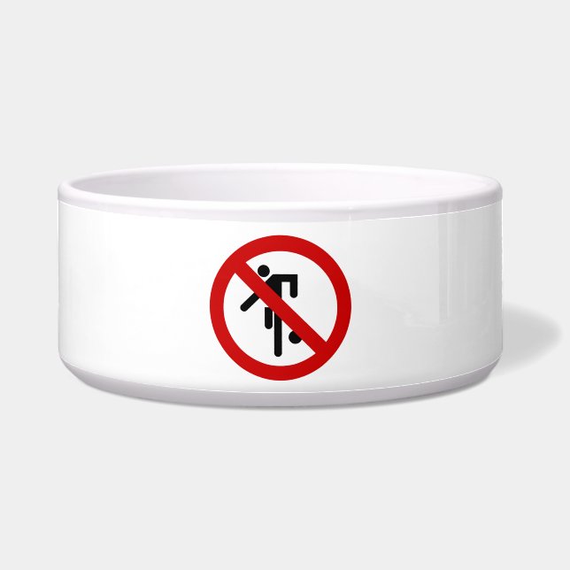 NO Ball Games ⚠ Thai Park Sign ⚠ (Front)