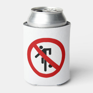 NO Ball Games ⚠ Thai Park Sign ⚠ Can Cooler