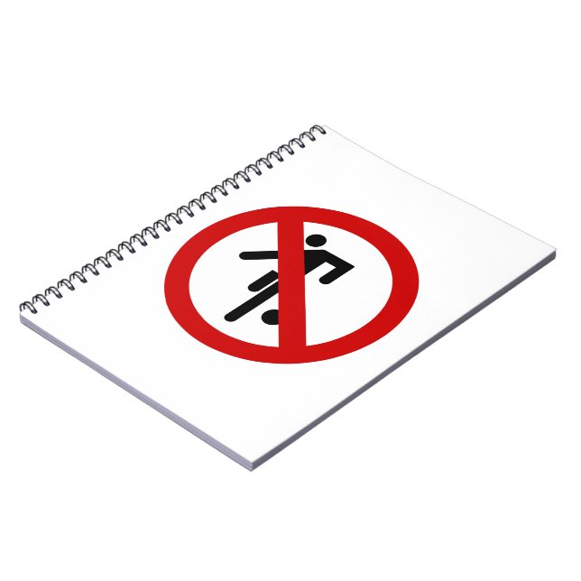 NO Ball Games ⚠ Thai Park Sign ⚠ Notebook (Left Side)