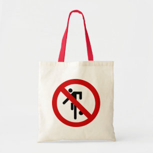 NO Ball Games ⚠ Thai Park Sign ⚠ Tote Bag
