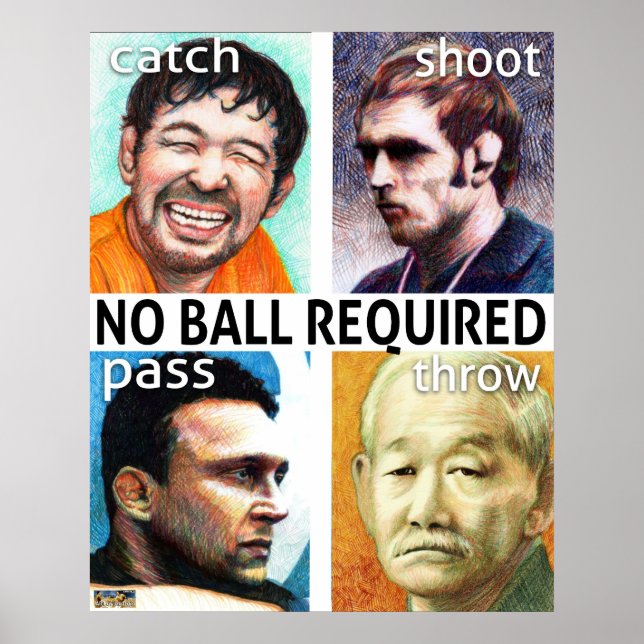 No Ball Required Poster (Front)