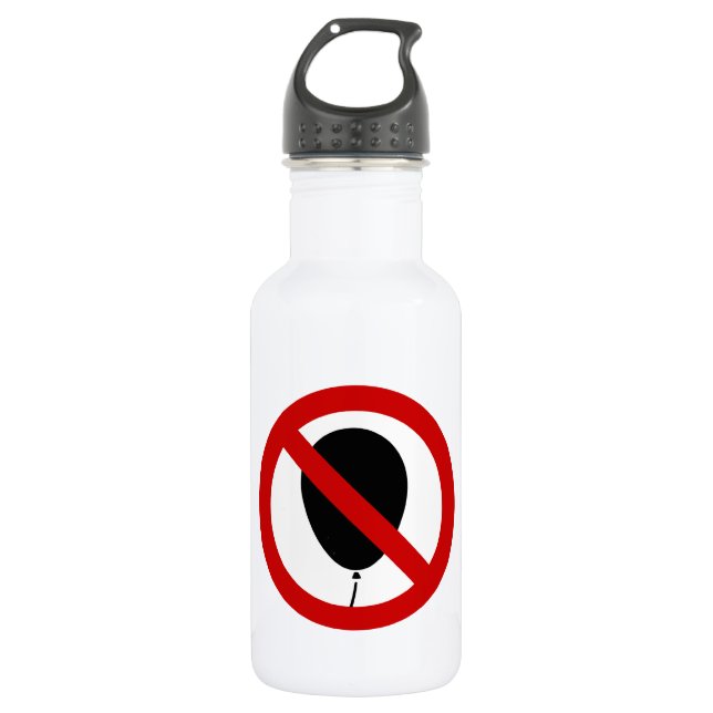 NO Balloon ⚠ Thai Sign ⚠ 532 Ml Water Bottle (Front)