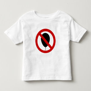 NO Balloon ⚠ Thai Sign ⚠ Toddler T-Shirt