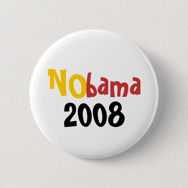 NO, bama, 2008 6 Cm Round Badge (Front)