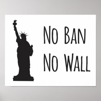 No Ban No Wall - Poster