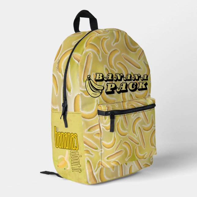 No Bananas About It Banana BackPack (Back Corner Left)