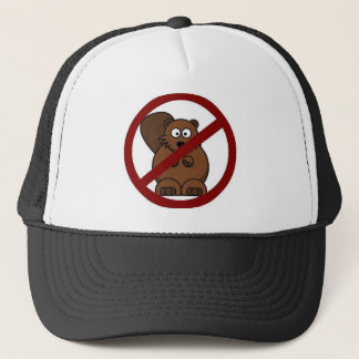 no beavers trucker hat